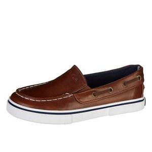 Good condition! Boys nautical 5 slip on shoes